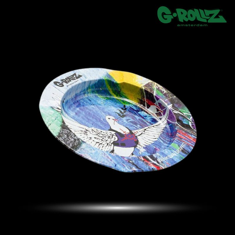 CENDRIER | BANKSY'S GRAFFITI | BULLETPROOF DOVE | 13.5CM