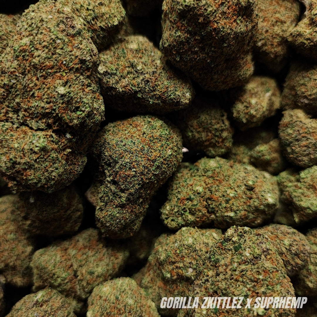 GORILLA ZKITTLEZ | CBD | INDOOR CALIFORNIENNE