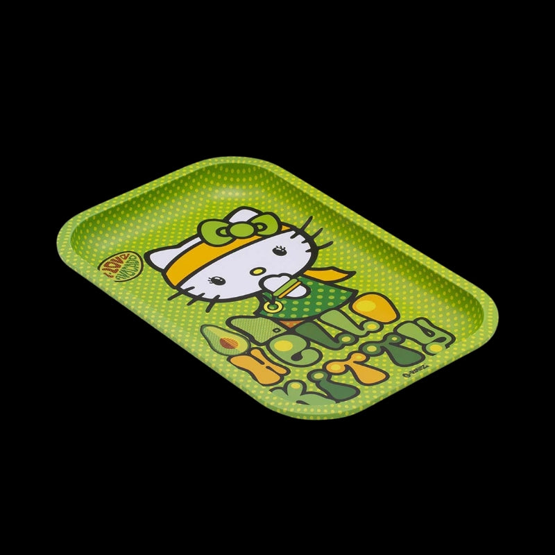 PLATEAU | HELLO KITTY | AVOCADO | 17X27 CM