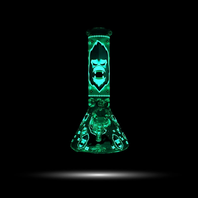 BONG GORILLA | PHOSPHORESCENT | 25CM SUPRHEMP®