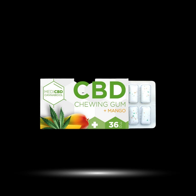 CANNABIS CHEWING-GUMS | MANGO | 36MG CBD SUPRHEMP®