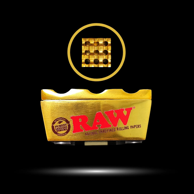 CENDRIER | METAL OR | RAW SUPRHEMP®