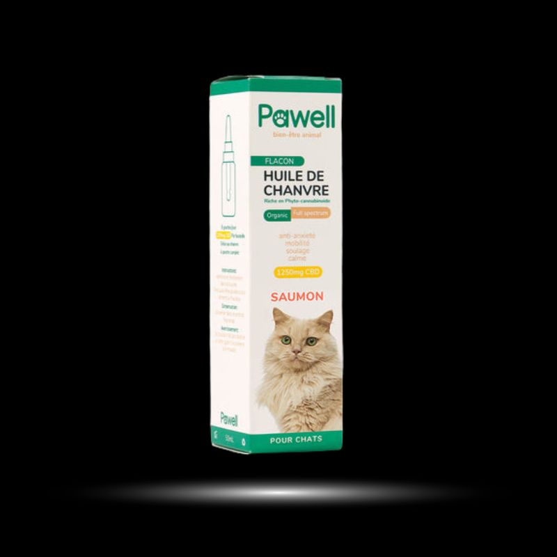 HUILE CBD POUR CHAT | 2.5% SUPRHEMP®