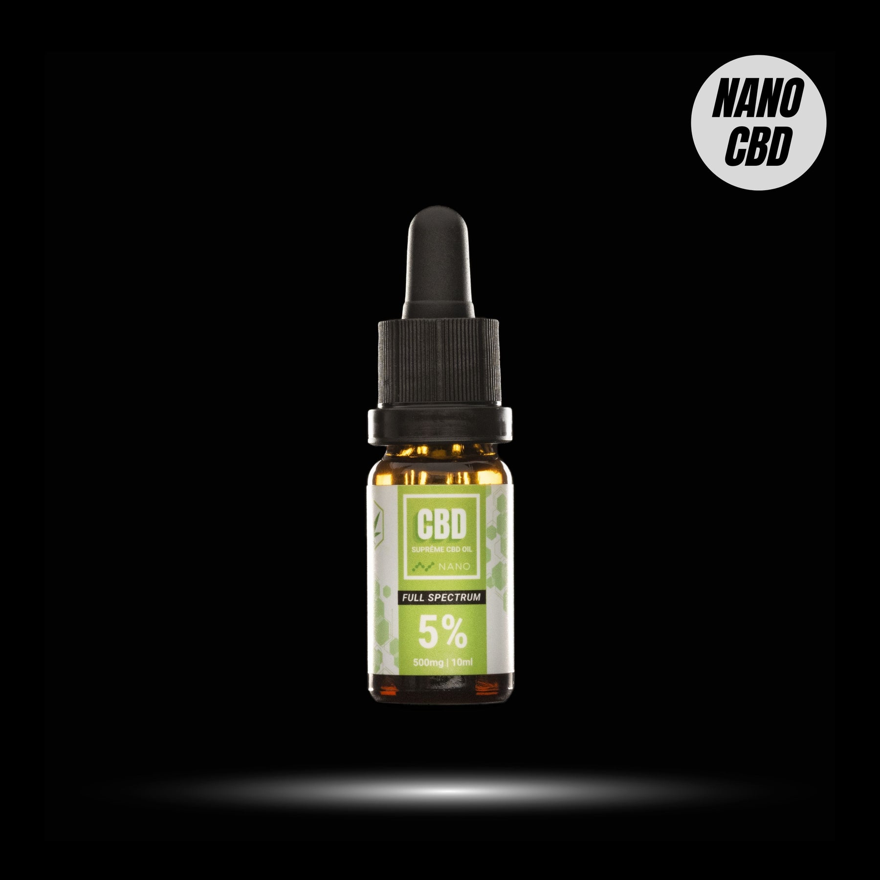 Huile MCT 5% NANO CBD (500mg) SUPRHEMP®