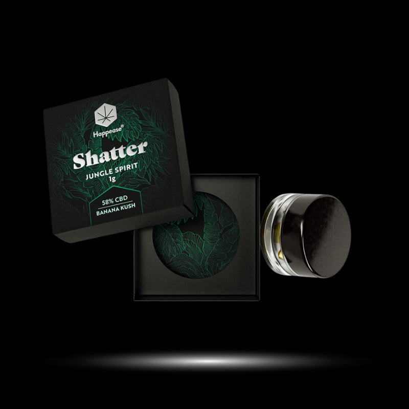 Shatter "JUNGLE SPIRIT" (58% CBD) SUPRHEMP®