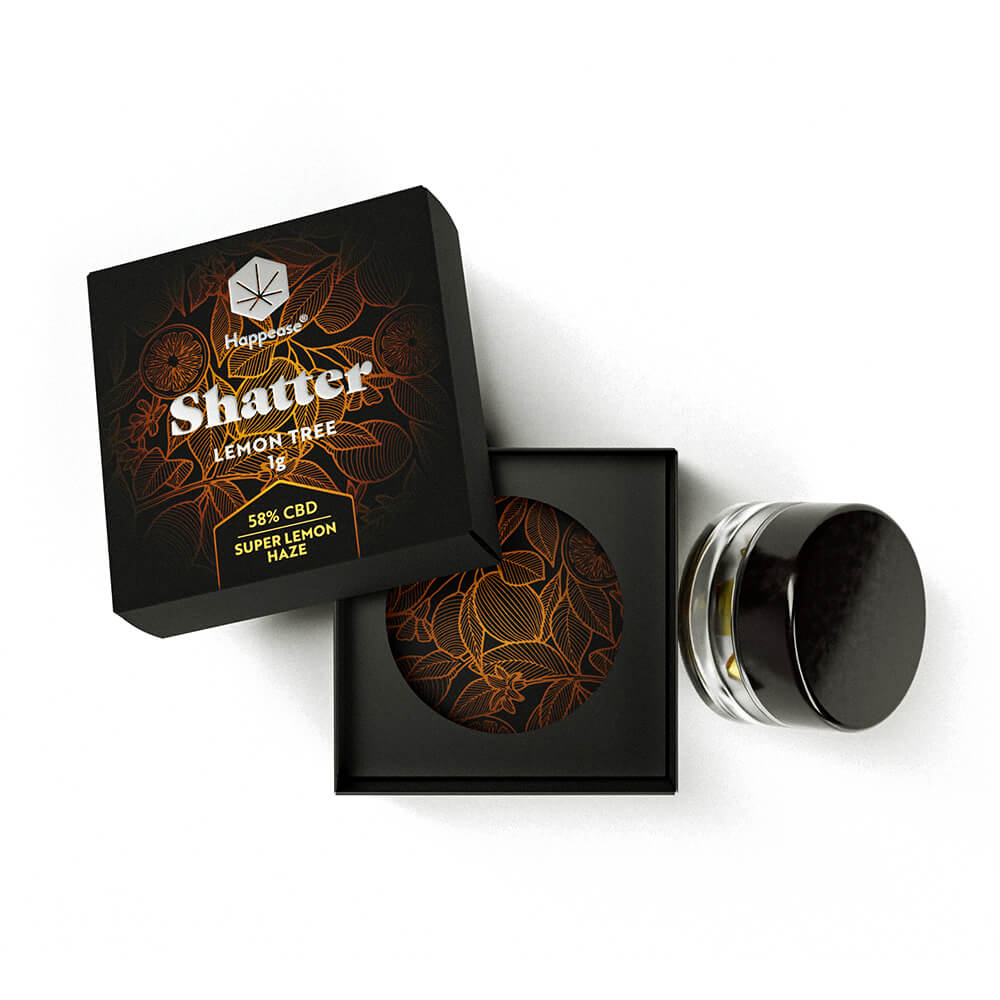 Shatter "LEMON TREE" (58% CBD) SUPRHEMP®