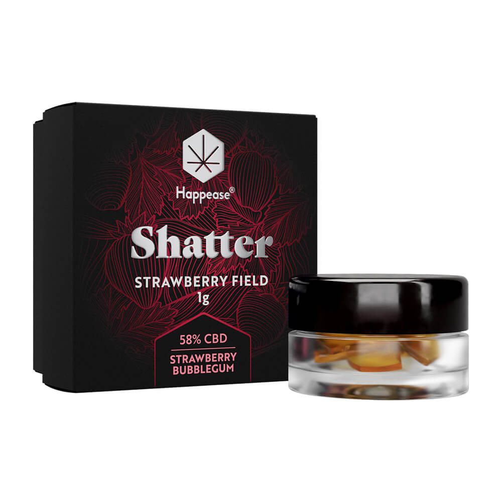 Shatter "STRAWBERRY FIELD" (58% CBD) SUPRHEMP®