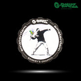 GRINDER | BANKSY GRAFFITI | FLOWER THROWER | 3 PART | 53MM