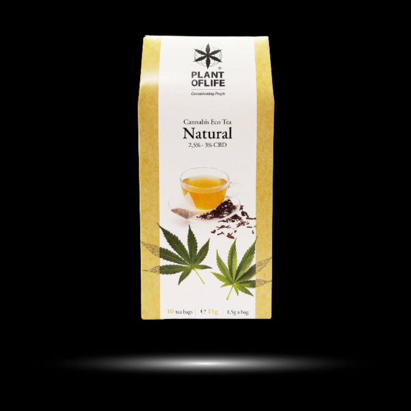 CANNABIS TEA | NATUREL | 2.5% - 3% CBD