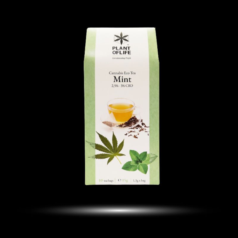 CANNABIS TEA | MENTHE | 2.5% - 3% CBD