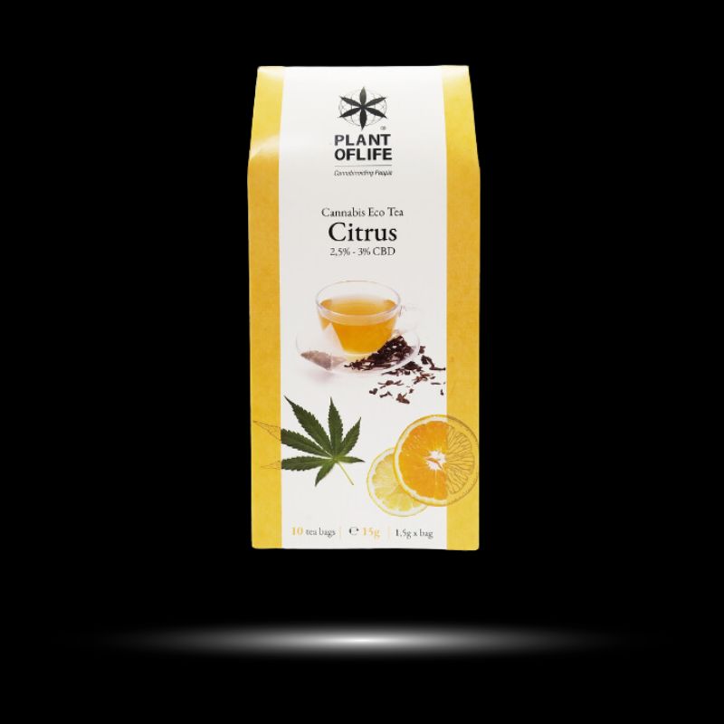 CANNABIS TEA | CITRON | 2.5% - 3% CBD