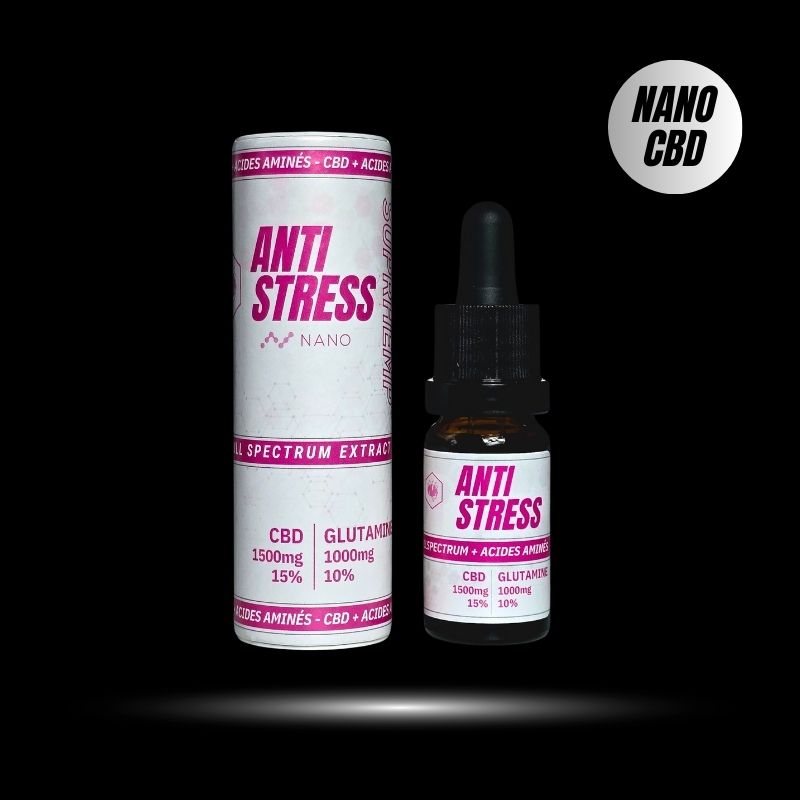 HUILE CBD + ACIDES AMINÉS | ANTI STRESS SUPRHEMP®