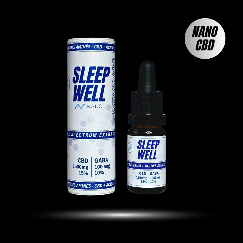 HUILE CBD + ACIDES AMINÉS | SLEEP WELL SUPRHEMP®