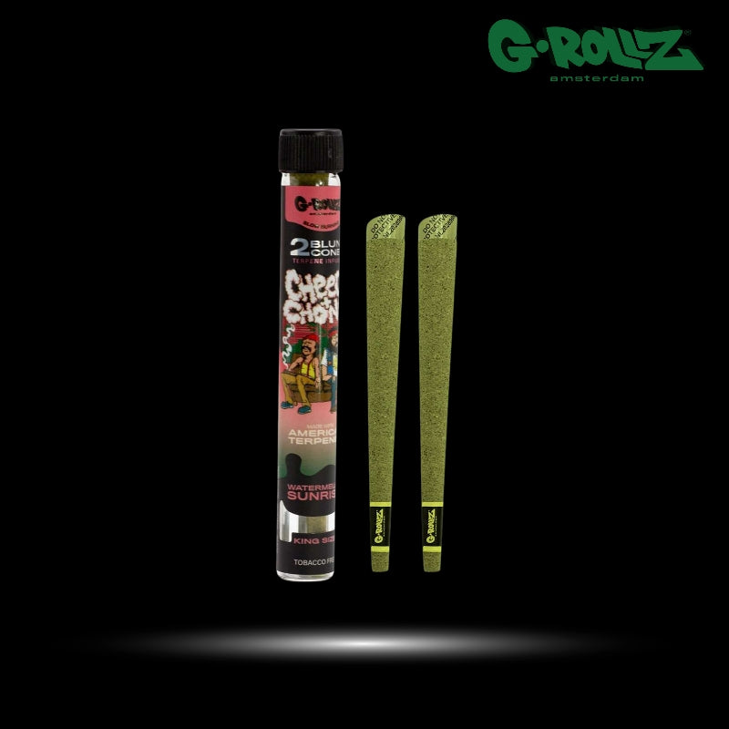 CÔNES | CBD FLOWER BLUNT | TERPÈNE INFUSÉE | CHEECH & CHONG | X2