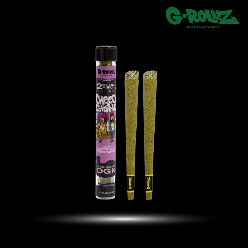 CÔNES | CBD FLOWER BLUNT | TERPÈNE INFUSÉE | CHEECH & CHONG | X2