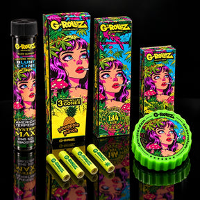 Coffret G-Rollz Gift Box XS “Mystikal Maze” – Grinder 53 mm + Accessoires