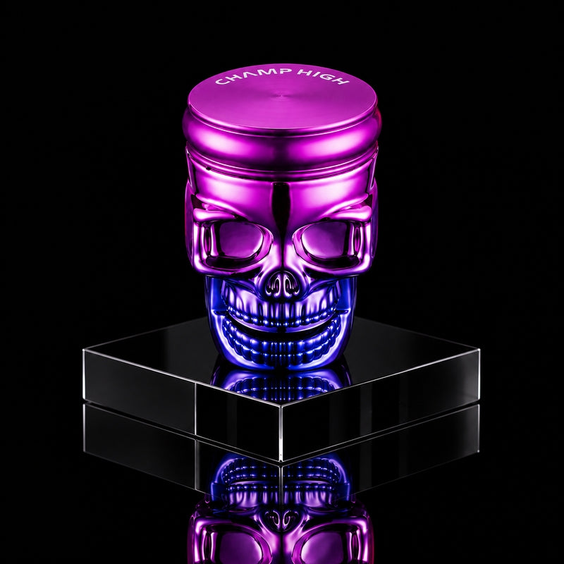 Grinder Champ High Skull Head 42 mm – Métal 3 Parties