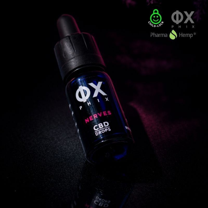 HUILE | NERVES | 10ML | CBD 25% | PHIX