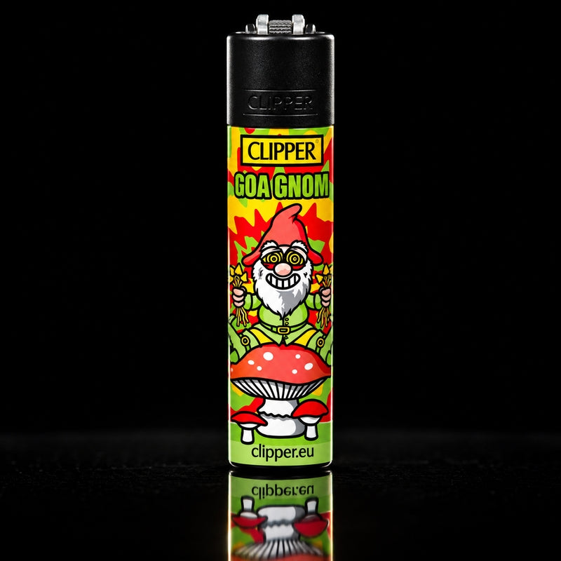 Briquet Clipper Classic Large 420 Fairytales – 4 Modèles