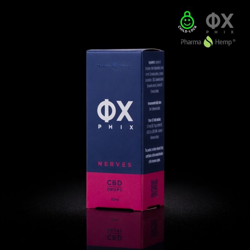 HUILE | NERVES | 10ML | CBD 25% | PHIX