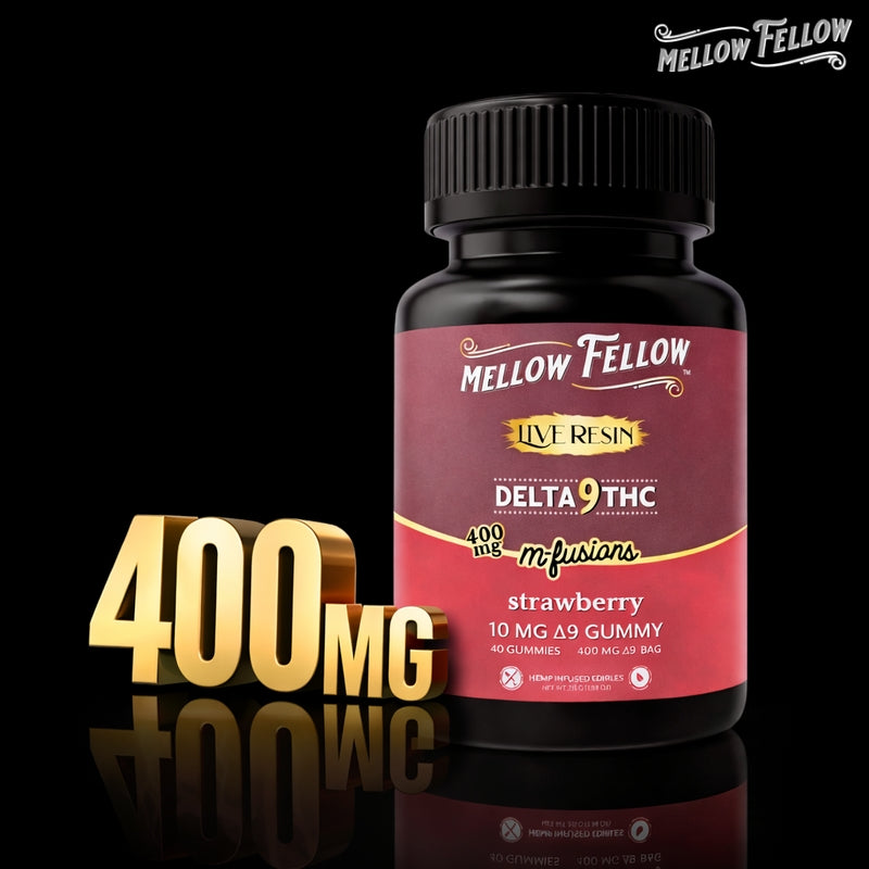 LIVE RESIN GUMMIES | DELTA 9 THC | 400MG