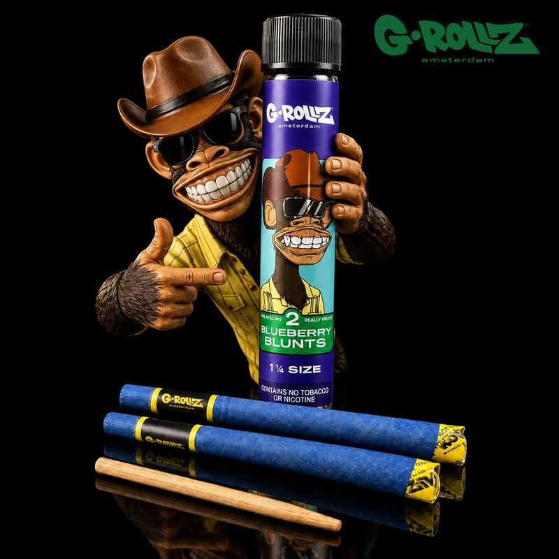 CÔNES BLUNTS | BLUEBERRY APE BLUNT | X2 | SMALL 1/4