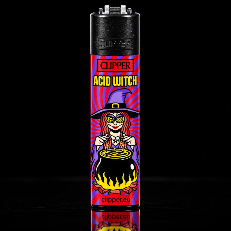 Briquet Clipper Classic Large 420 Fairytales – 4 Modèles
