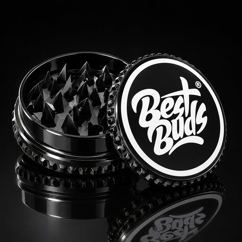 Grinder Best Buds Razor Sharp Teeth 55 mm – Plastique
