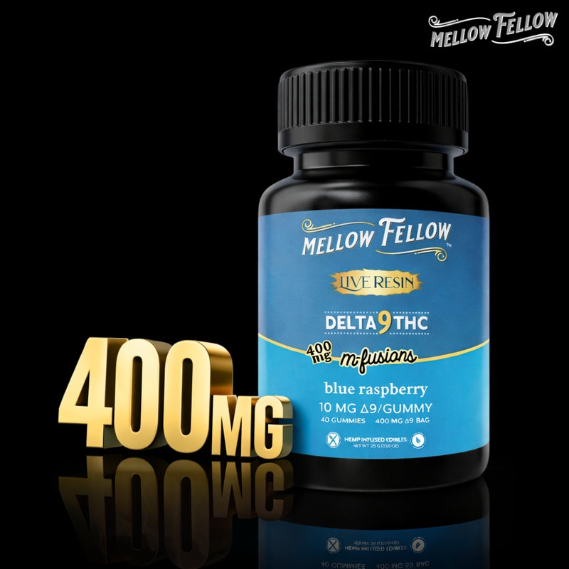 LIVE RESIN GUMMIES | DELTA 9 THC | 400MG