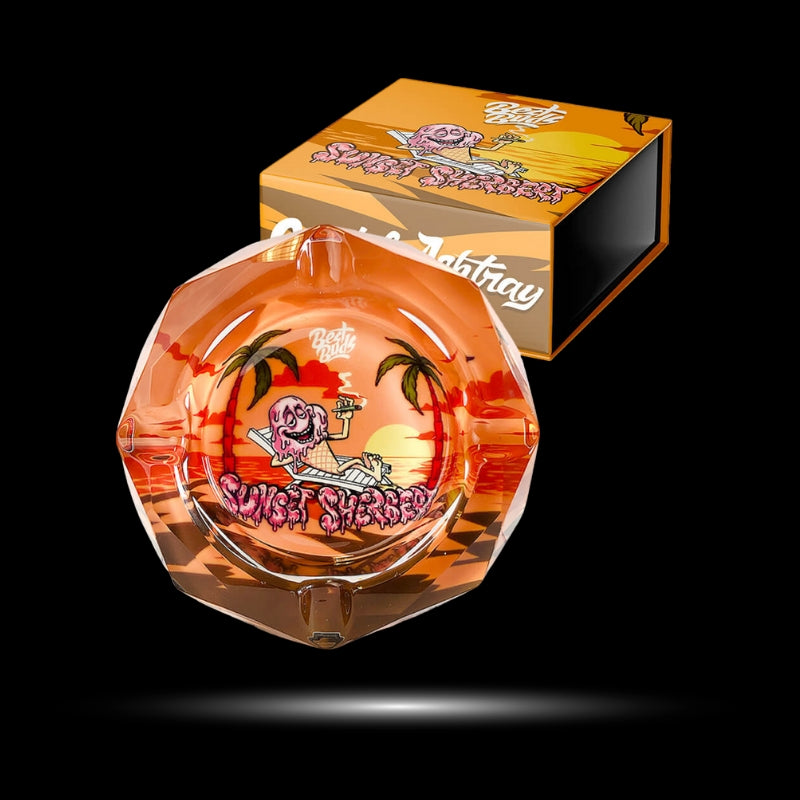 COFFRET CENDRIER CRISTAL | SUNSET SHERBERT SUPRHEMP®