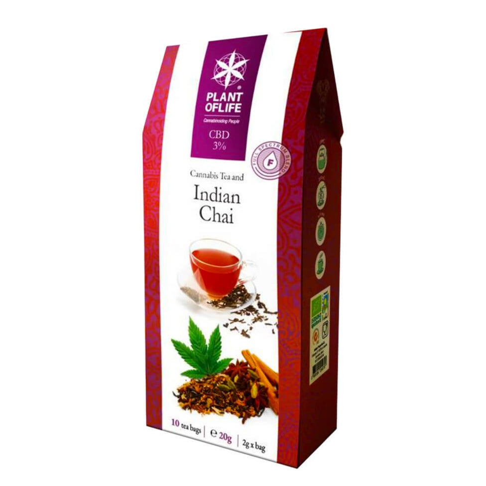 Cannabis Tea " INDIAN CHAI " 3% CBD SUPRHEMP®