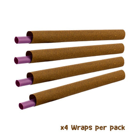 Hemp Wraps "MANGO HAZE" ×4 SUPRHEMP®