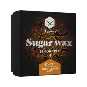 Sugar Wax "LEMON TREE" (CBD 62%) SUPRHEMP®